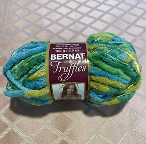 Bernat Truffles Yarn-----Irish Green NEW!! 1 Skein - Picture 1 of 5