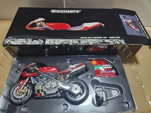 MINICHAMPS 122 011211 DUCATI 996 R SUPERBIKE 2001 RUBEN XAUS 1:12 - Picture 1 of 12