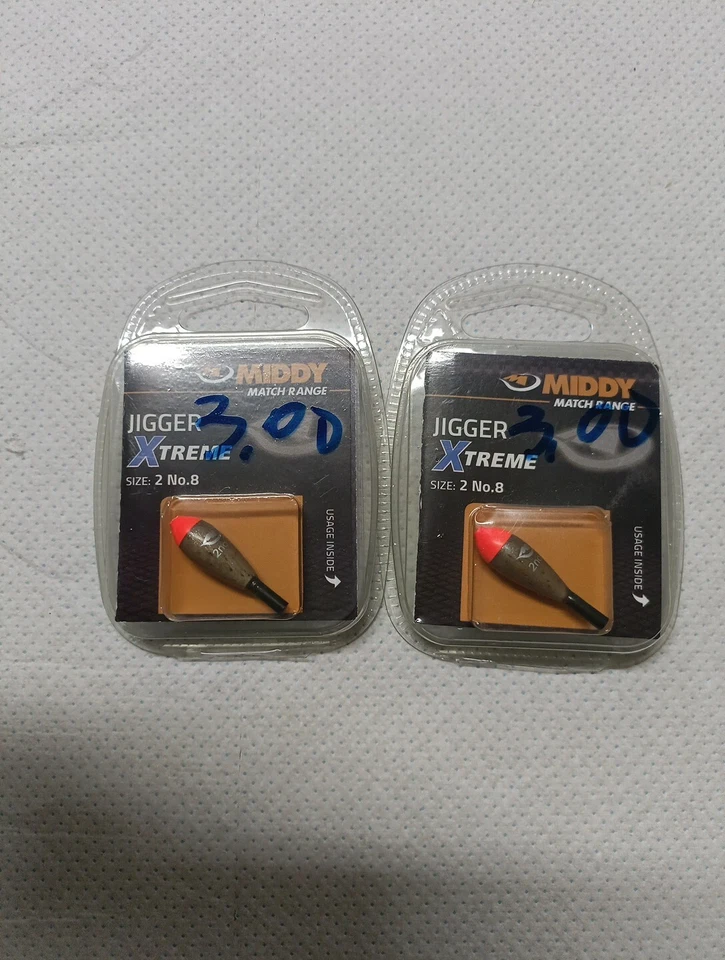 Galleggiante Middy Jigger Xtreme Size 2 Due Bustine  - Immagine 1 di 2