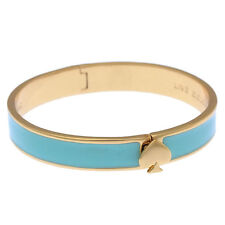 Kate Spade Bangle Bracelet Gold Blue Woman Authentic Used Y2863