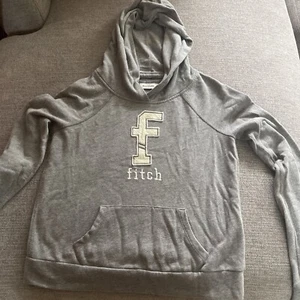 Abercrombie grey hoodie kids sz L - Picture 1 of 4