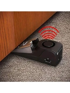 1pc Door Stop Alarm with 120DB Siren Door Stop for Home & Travel 9v Battery Inc - Picture 1 of 8