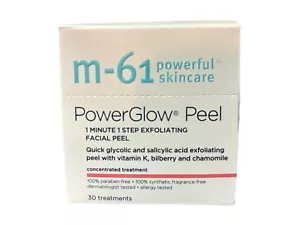M-61 Power Glow Exfoliating Facial Peel 30 Treatments BNIB - Picture 1 of 3