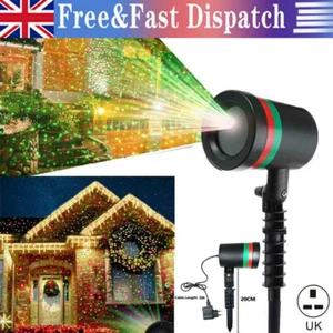 Christmas LED Moving Laser Projector Light Xmas Party Outdoor Landscape Lamp - Picture 1 of 11
