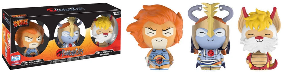 Funko Dorbz: ThunderCats - Lion O, Mumm-Ra, Snarf - Toys R Us New York Comic Con (Exclusive)