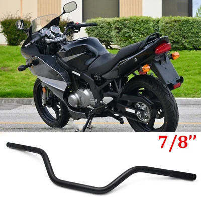 Черный руль трекер тягач 7/8 дюйма для мотоцикла Suzuki GS500F GS500E GS500 - Изображение 1 из 4