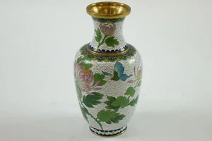 Early 20th Century Chinese Cloisonne Vase - Picture 1 of 4