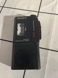 Sony M-527V Micro Cassette Voice Recorder Dictaphone Vintage 1995 *faulty* - Picture 1 of 4