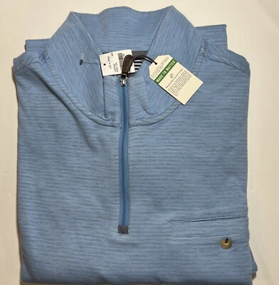 Sudadera Jos A Bank Para Hombres 1905 Azul XXL Ajuste A Medida 1/4 Cremallera Bolsillo Frontal Nueva Con Etiquetas Foto 1 de 4