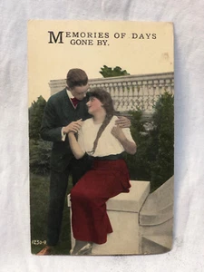 AK ERINNERUNGEN AN VERGANGENE TAGE ANTIKER JAHRGANG 14. SEPTEMBER 1916 MIT BRIEFMARKE - Bild 1 von 6