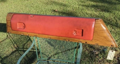 Cadillac Eldorado 1974 moldura de puerta del conductor panel de almohadilla superior Terra Cotta rojo excelente estado Foto 1 de 4