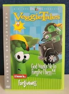 Veggie Tales DVD God Wants Me to Forgive Them 2004 EUC - Imagen 1 de 3