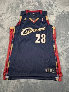 Camiseta de baloncesto Cleveland Cavaliers para hombre 2XL NBA LeBron James Adidas +2 longitud - Imagen 1 de 8