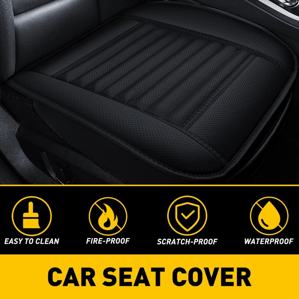 Universal Car Seat Cover PU Leather Full Surround Cushion Auto Cover Interior B - Изображение 1 из 4