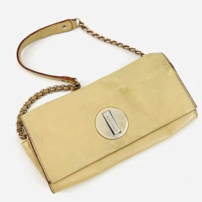 Kate Spade cream shoulder bag turn close chain clutch - Image 1 of 4