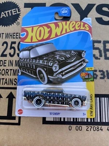 RARE HTF 2024 Hot Wheels 57 Chevy 1957 Chevrolet Bel Air Hot Rod Rat Pearly 1:64 - Picture 1 of 3