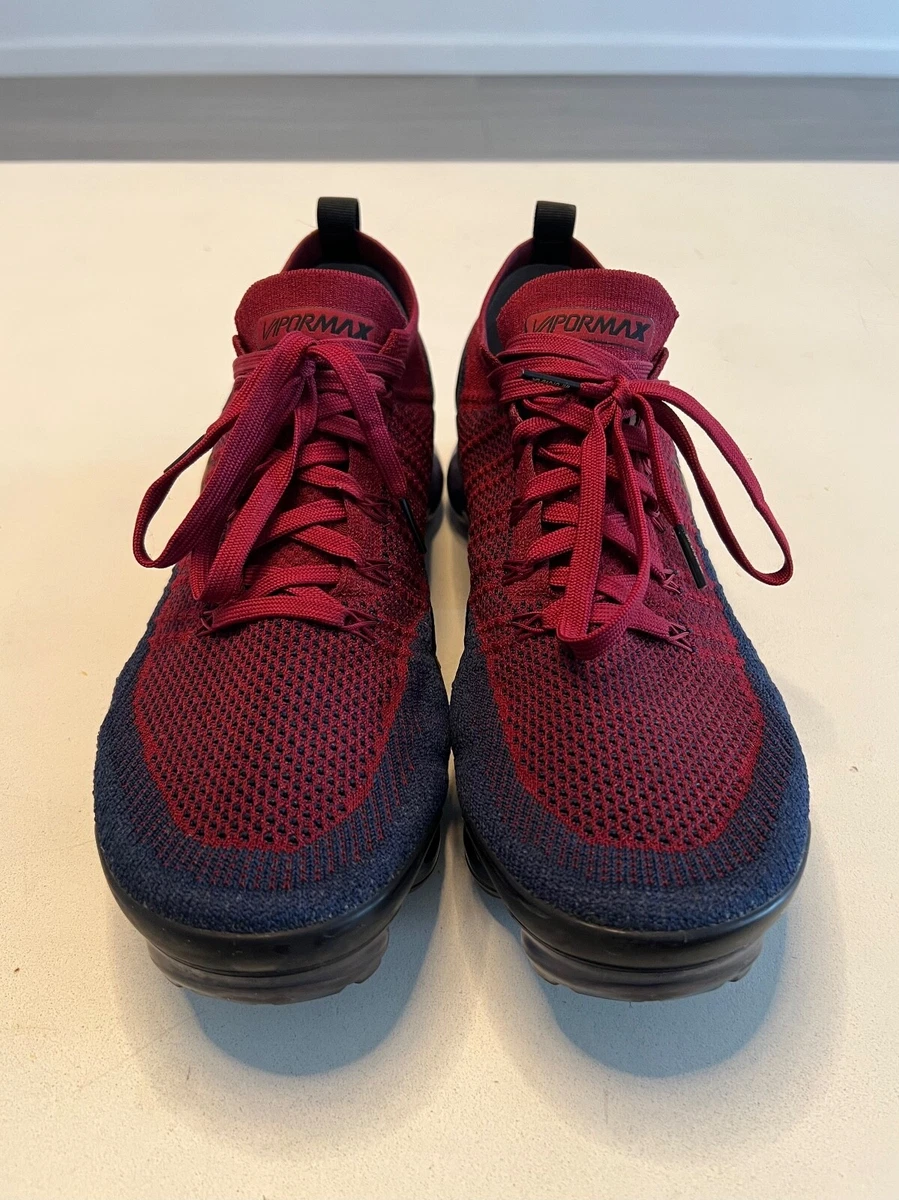 ナイキ メンズ ランニングシューズ Nike Air Vapormax Flyknit 2 スニーカー Team Red/Wheat/Obsidian/Black/College Navy Nike Air VaporMax Flyknit 2 Team Red/Wheat-Obsidian-Black 12 | eBay