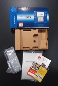 Nintendo 2DS - Crystal Blue Console Box with Inserts Only - Picture 1 of 7
