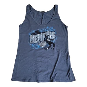 Harley Davidson Elvis Sleeveless Tank Top Bedazzled Graceland Memphis Tennessee - Picture 1 of 6