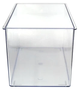 Aquarium Tank - Large - Molded Plastic - 1.75 Gallon Capacity - 10.25" x 6.5" x - Picture 1 of 2