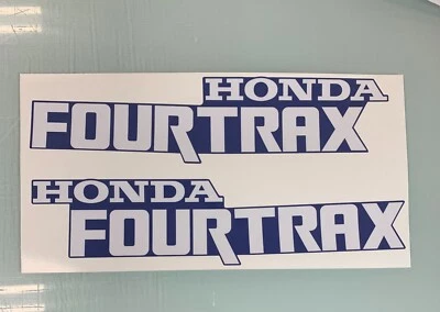 TRX 300 Tank Decal Set TRX300FW TRX300 Fourtrax Southern Blue HB134 - Image 1 of 2
