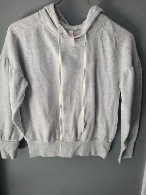 Sudadera con Capucha Xhilaration Sleep Manga Globo Juniors Pequeña Gris Brezo Foto 1 de 3