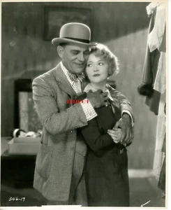 BETTY COMPSON & LON CHANEY Old Restrike Photo 1928 "BIG CITY" Portrait RARE - Picture 1 of 1