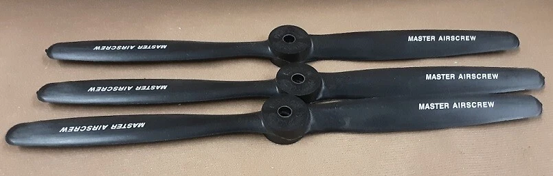 3 Master Airscrew Airplane Propellers 11x9 - Image 1 of 1