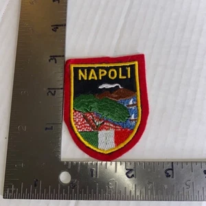 VINTAGE NAPOLI PATCH Cloth Patch Badge - Picture 1 of 2