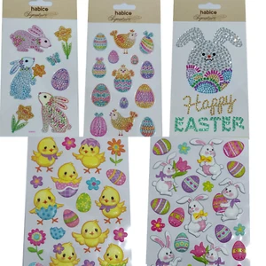 Beautiful Crystal and Peel Offs Stickers For Easter, Spring and Card Making - Picture 1 of 16