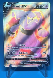 Granbull V (arte completo) 159/172 Swsh09: Brilliant Stars Holo casi nuevo-como nuevo ENVÍO GRATUITO - Imagen 1 de 3