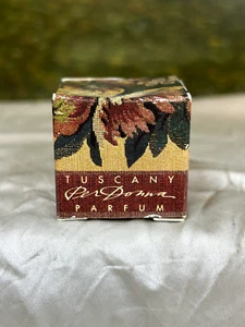 TUSCANY PER DONNA 3.5ML PARFUM MICRO MINI SPLASH (NEW WITH BOX) - Picture 1 of 8