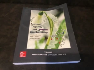 General, Organic, and Biochemistry ninth edition vol 1 MINN STATE UNIV MANKATO - Picture 1 of 4