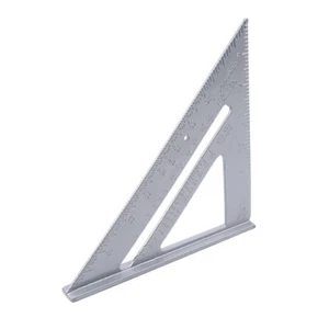 Pro Imperial Speed Protractor Layout Guide Ruler Square Triangle Angle 9L - Picture 1 of 8