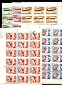 // 36X RUSSIA - MNH - TRANSPORT - AVIATION - ZEPPELIN - FOLDED SHEETS  - Imagen 1 de 1
