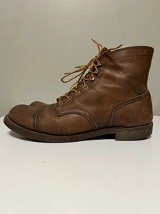 Red Wing Boots Mens US 11.5 D Iron Ranger Brown Leather Lace Up Made In USA 🇺🇸 - Bild 1 von 16