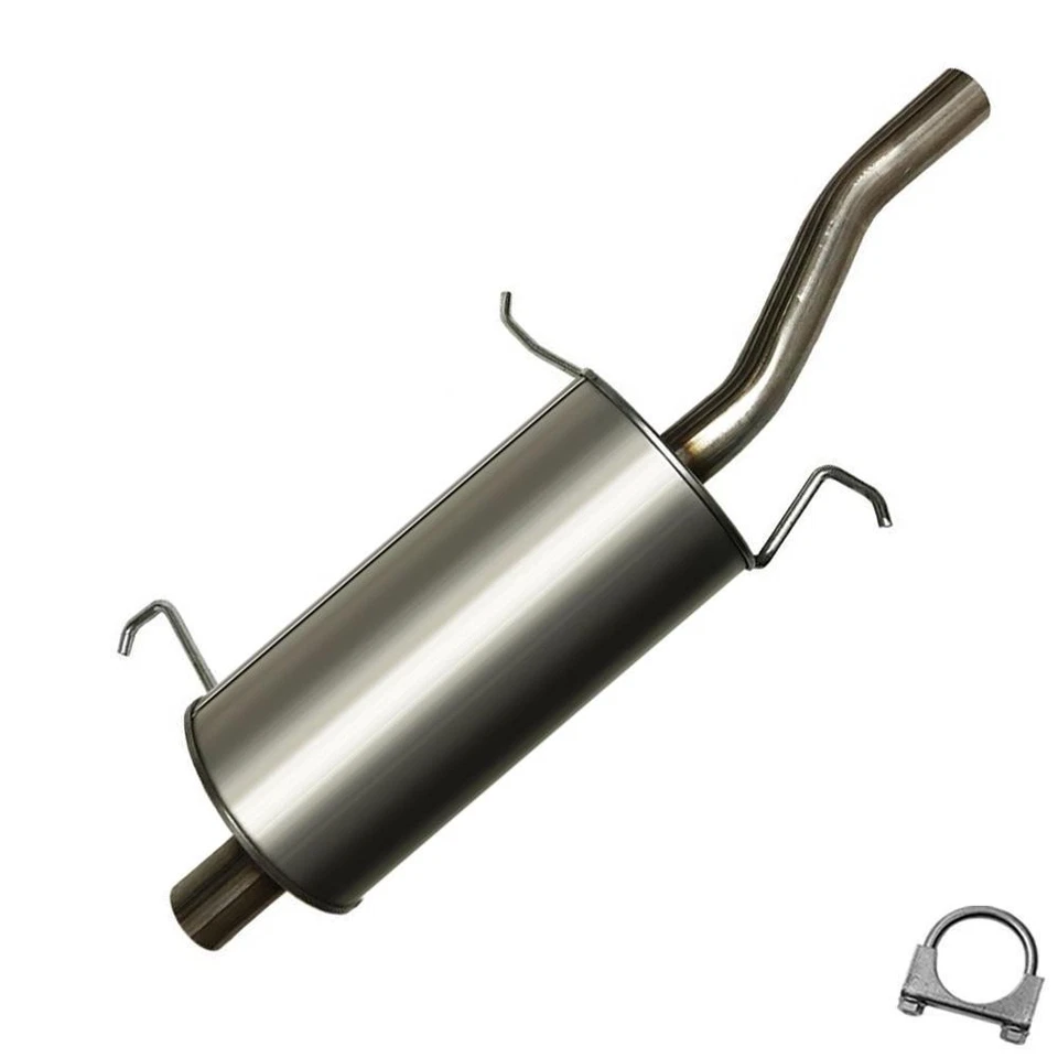 Silenciador de acero inoxidable compatible con: 97 - 02 Ford Escort 97-99 Tracer Sedán Foto 1 de 4