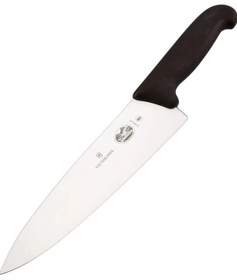 Faca de Chef Victorinox Fibrox Pro 8" 5.2063.20 🇨🇭🔪 - Imagem 1 de 2
