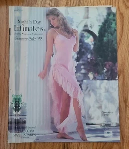 Night n Day Intimates Catalog Summer Sale 1988 - Fashion Lingerie - RARE! - Picture 1 of 4