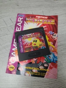 Ms. Pac-Man Sega Game Gear 1995 con manual - Imagen 1 de 1