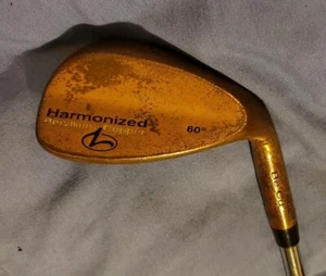 Wilson Harmonized Beryllium Copper BeCu Lob Wedge 60° LW, Steel Shaft, RH - Picture 1 of 5