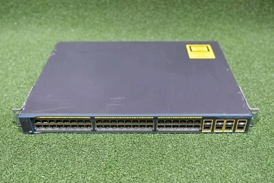 Cisco WS-C2960G-48TC-L C2960G L2 48 Port Latest IOS Gigabit Switch 4xSFP -1YrWty - Image 1 of 3