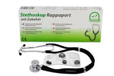  Medi-Inn Rappaport Stethoskop | Doppelkopfstethoskop | mit Zubehör