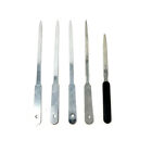 5 Pcs Oic And Assorted Stainless Steel 9 In Letter Opener, Desk Tool