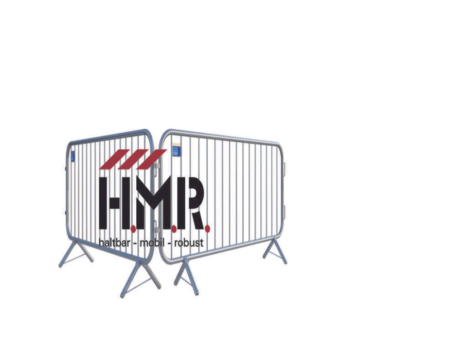 10 Stk Absperrgitter Mannesmanngitter Stahlgitter Eventgitter - Bild 1 von 1