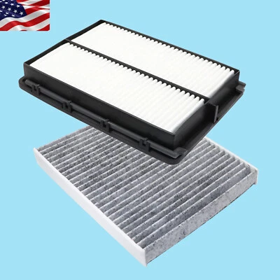 Engine & Carbon Cabin Air Filter For 2016 2017 2018 2019 2020 Kia Sorento US - Image 1 of 4