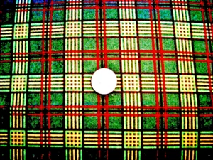 MODA FLANNELS#6654 14F "FALL IMPRESSIONS FLANNEL" GREEN PLAID BY THE YARD - Picture 1 of 1