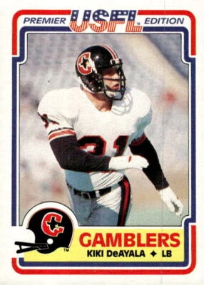 1984 Topps USFL #33 Kiki Deayala - Image 1 of 2