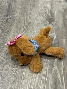 Barbie Great Big Adventure Puppy Dog Plush 6" Collar Blue Skirt Mattel B36 - Picture 1 of 3