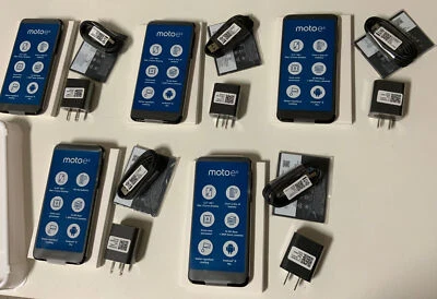 📊 Verizon Prepaid Moto E6-16GB -Starry Black 🆕LOT OF 5 👉Sim Not Included 🆕 - Image 1 of 3